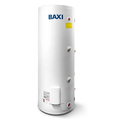 бойлер косвенного нагрева baxi ubc 250 белого цвета