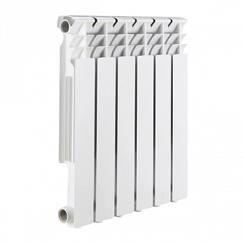 алюминиевый радиатор rommer optima 500 4 секции отопления