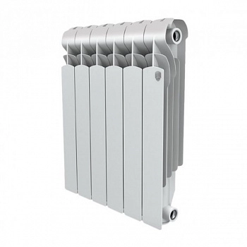 алюминиевый радиатор royal thermo indigo 2.0 500 12 секций отопления