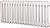 радиатор zehnder charleston 3037/16 v001 1/2" ral9016