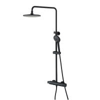 Душевая система Lemark BRONX LM3770BL черный