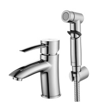 Смеситель для раковины с гигиеническим душем Lemark ATLANTISS LM3216C хром