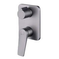 Смеситель для встраиваемых систем Lemark BRONX LM3727GM графит