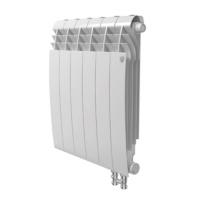 биметаллический радиатор royal thermo biliner 500 vd 4 секции bianco traffico