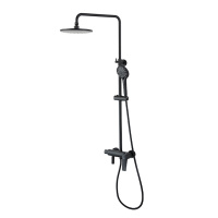 Душевая система Lemark BRONX LM3762BL черный