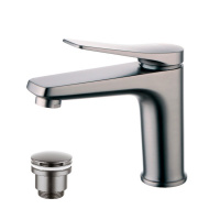 Смеситель для раковины Lemark BRONX LM3706GM графит