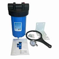 фильтр магистральный с манометром 10" вв 1" акватек