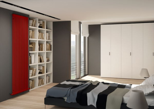 радиатор трубчатый irsap tesi 21800/8 секций t30 3/4" красный фото 4