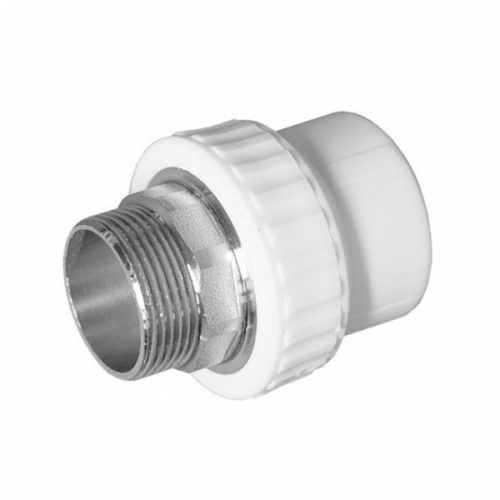 муфта переходная с наружной резьбой 40 х 1 1/2" под ключ valfex 