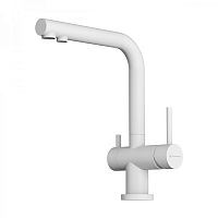  смеситель для кухни omoikiri nagano wh-p белый