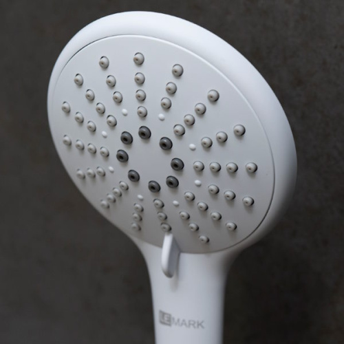 Смеситель для ванны и душа Lemark BRONX LM3714MW белый матовый фото 4 смеситель для ванны и душа lemark bronx lm3714mw белый матовый фото 4