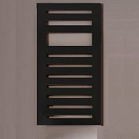 электрический полотенцесушитель zehnder metropolitan spa mete-120-050/gd черный