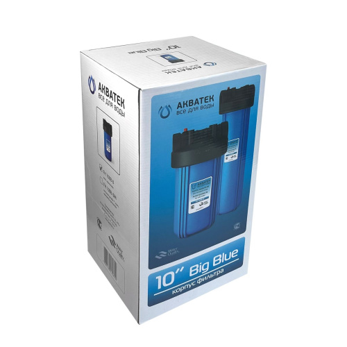 фильтр магистральный с манометром 10" вв 1" акватек фото 4