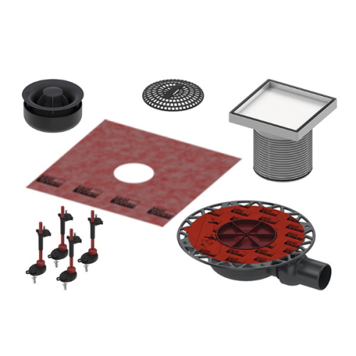 tecedainpoint s комплект трапа с сифоном dn 50 под плитку kdp-l50