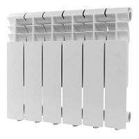 алюминиевый радиатор rommer profi 350 6 секций