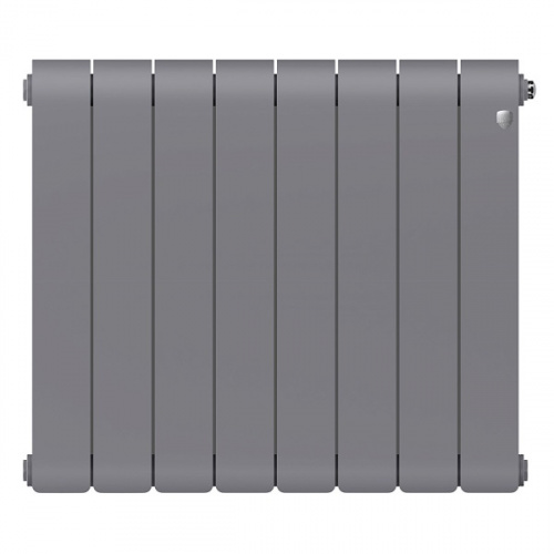 биметаллический радиатор royal thermo infinity 500 silver satin 8 секций
