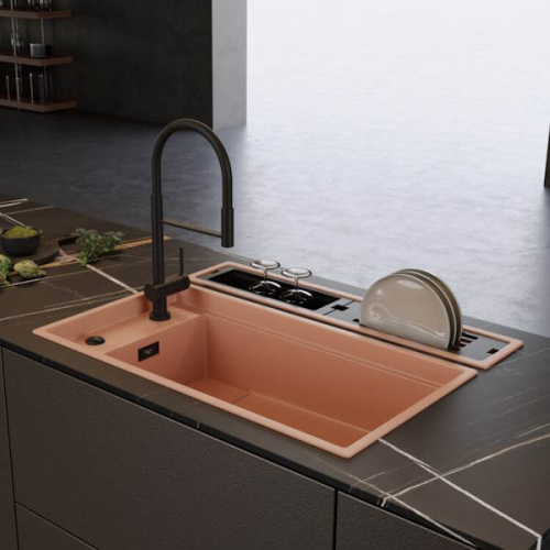 Смеситель для кухни Omoikiri Kanto 2 Plus SB-C-WH хром/белый фото 2 смеситель для кухни omoikiri kanto 2 plus sb-c-wh хром/белый фото 2