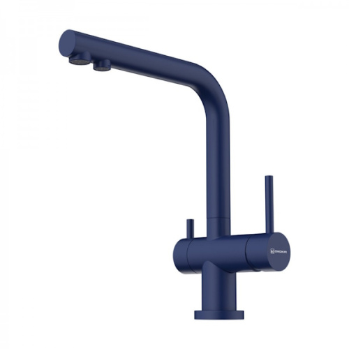  смеситель для кухни omoikiri nagano ib indigo blue