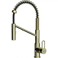  смеситель для кухни omoikiri mikawa 2 plus-sb lg светлое золото