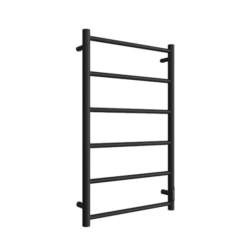 полотенцесушитель stout электрический jazz round 80*50 черный матовый фото 2