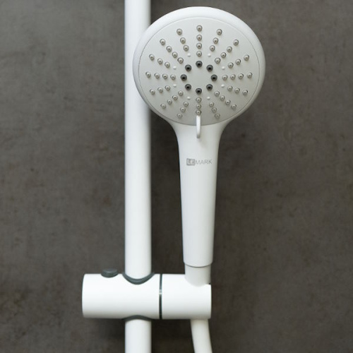 Смеситель для ванны и душа Lemark BRONX LM3762MW белый матовый фото 8 смеситель для ванны и душа lemark bronx lm3762mw белый матовый фото 8