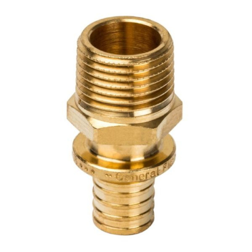 переходник с наружной резьбой 16xr 3/4" stout аксиальный