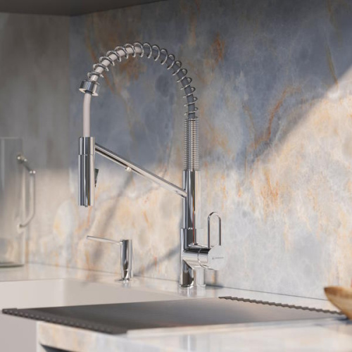 Смеситель для кухни Omoikiri Mikawa 2 Plus-SB C хром фото 3 смеситель для кухни omoikiri mikawa 2 plus-sb c хром фото 3