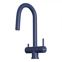  смеситель для кухни omoikiri akita-s ib indigo blue