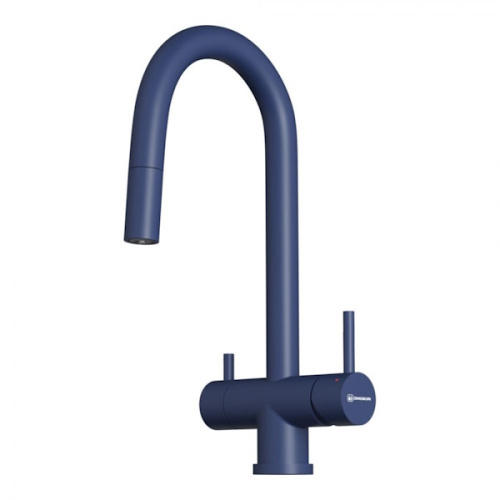  смеситель для кухни omoikiri akita-s ib indigo blue