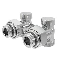 узел нижнего подключения vivaldo угловой 3/4"х1/2" хром