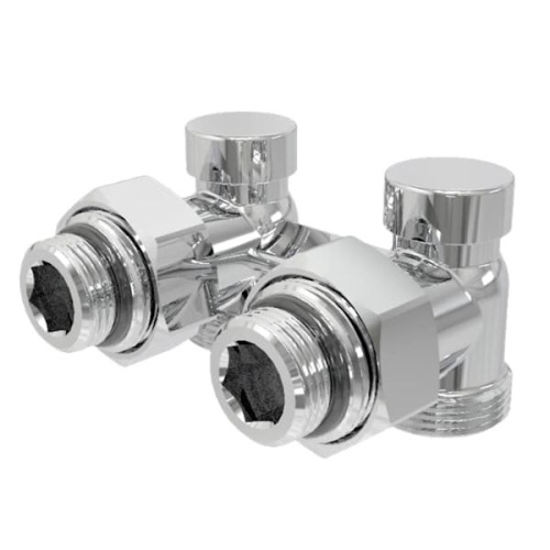 узел нижнего подключения vivaldo угловой 3/4"х1/2" хром