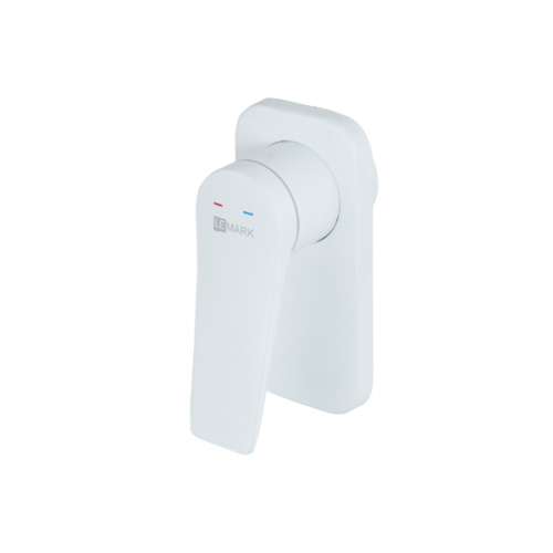 Смеситель для ванны и душа Lemark BRONX LM3723MW белый матовый смеситель для ванны и душа lemark bronx lm3723mw белый матовый