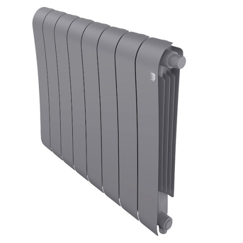 Биметаллический радиатор Royal Thermo INFINITY V 500 Silver Satin 8 секций биметаллический радиатор royal thermo infinity v 500 silver satin 8 секций