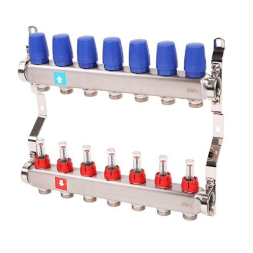 коллектор mvi с расходомерами 4 выхода