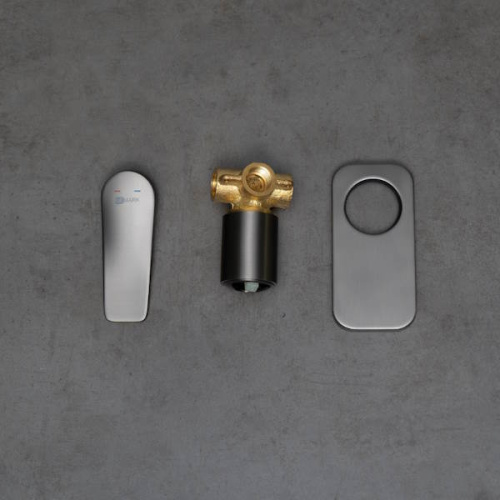 Смеситель для встраиваемых систем Lemark BRONX LM3723GM графит фото 3 смеситель для встраиваемых систем lemark bronx lm3723gm графит фото 3