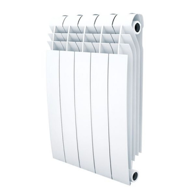 алюминиевый радиатор royal thermo biliner 500 10 секций белого цвета