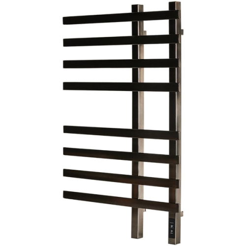 полотенцесушитель stout электрический soul quadro 80*50 оружейная сталь фото 2