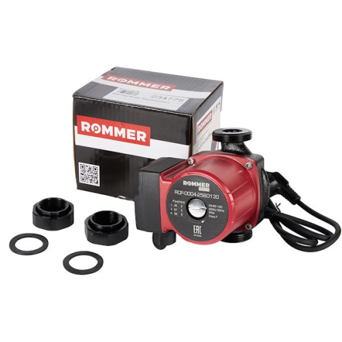 Циркуляционный насос ROMMER Profi 25/60-130 фото 2 циркуляционный насос rommer profi 25/60-130 фото 2