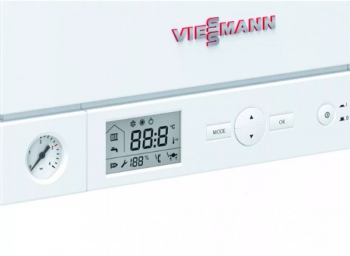 газовый котел viessmann vitopend 100-w 34 квт двухконтурный