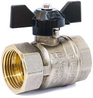 кран шаровый ld 3/4" вр/вр бабочка