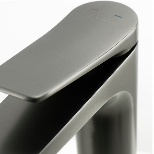 смеситель для раковины lemark bronx lm3706gm графит фото 3