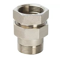 разъемное соединение "американка" вн никелированное уплотнение o-ring 3/4" stout