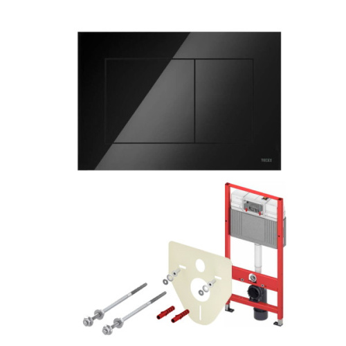 инсталляция tecebase 2.0 с кнопкой tecenow черная глянцевая k440403