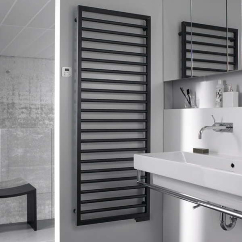 электрический полотенцесушитель zehnder subway sube-130-45/gd черный