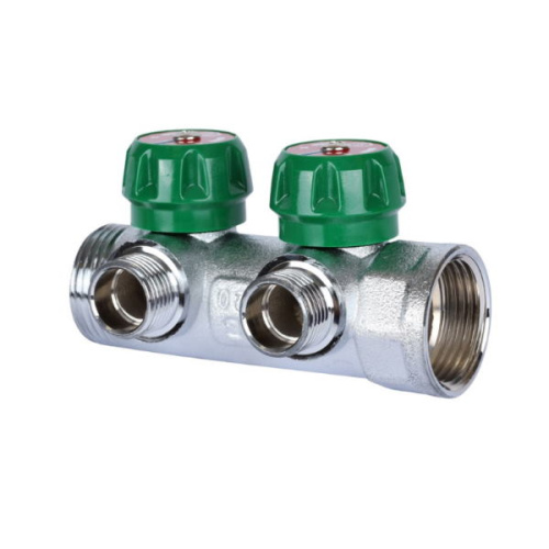 коллектор регулирующий stout 1" 2 отвода 1/2"