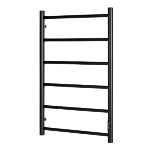 полотенцесушитель stout электрический jazz quadro 80*50 черный матовый фото 3