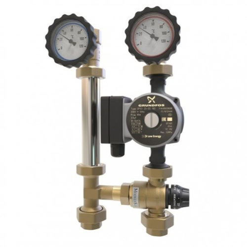 Насосная группа Прокситерм TK DN25 PRO с термостатическим клапаном насосная группа прокситерм tk dn25 pro с термостатическим клапаном