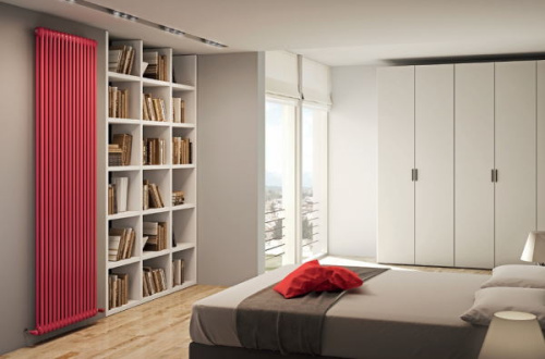 радиатор трубчатый irsap tesi 21800/8 секций t30 3/4" красный фото 3