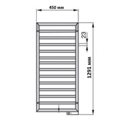 электрический полотенцесушитель zehnder subway sube-130-45/gd черный фото 2