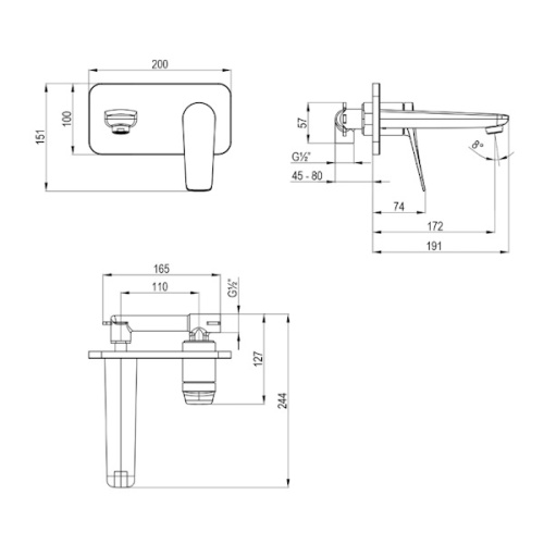 Смеситель для раковины Lemark BRONX LM3726MW белый матовый фото 4 смеситель для раковины lemark bronx lm3726mw белый матовый фото 4